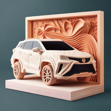 3D модель Toyota Harrier (STL)